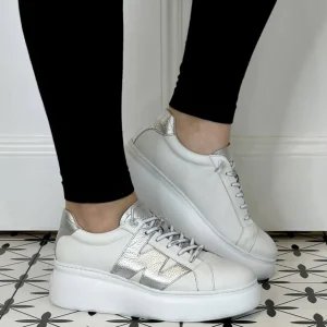 Wonders Casual Shoes | Trainers*Zurich Sneakers A-2650 WHITE SILVER